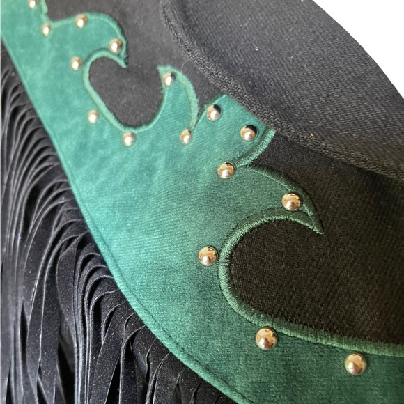 Wester Collection black/green womens jacket size M - Picture 9 of 15